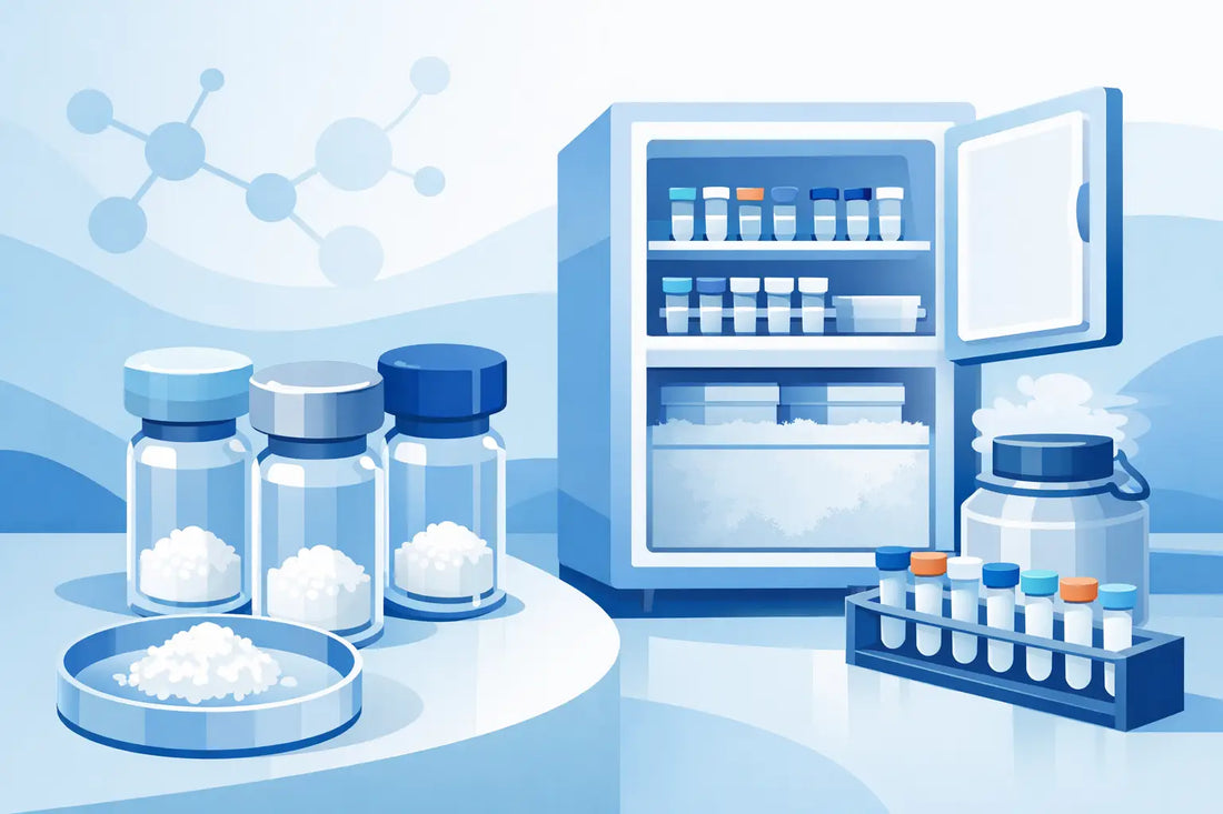 Lyophilised Peptide Storage Guide for Research