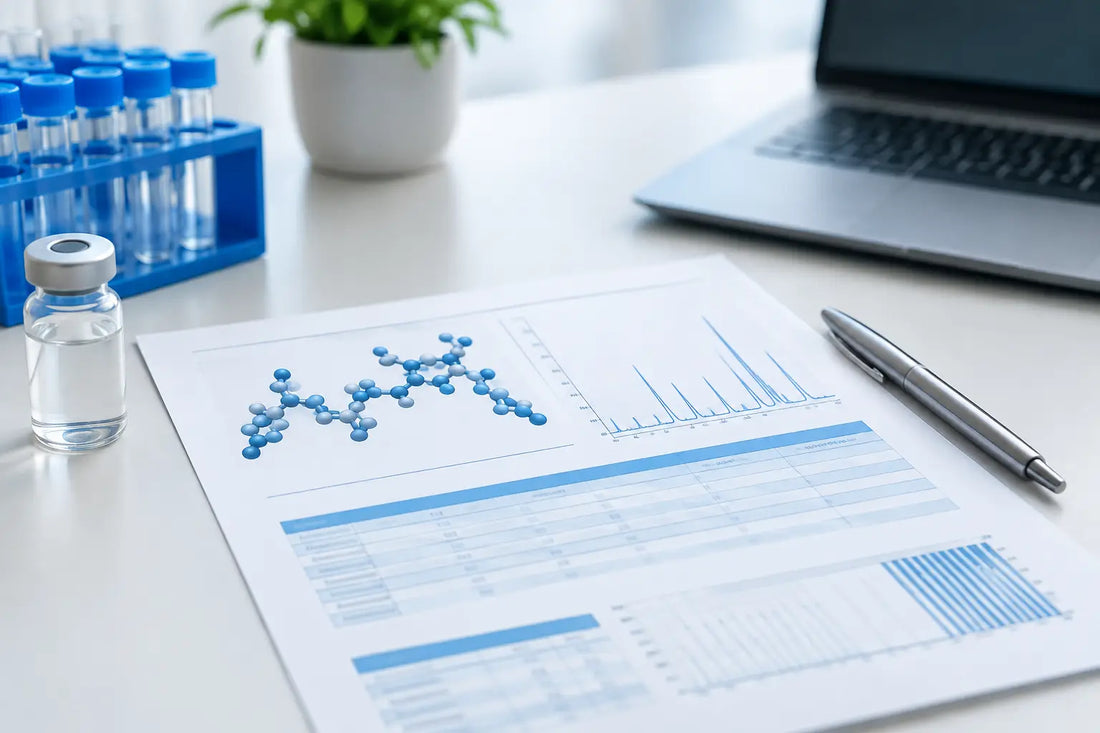 What a Peptide Product Specification Sheet Shows