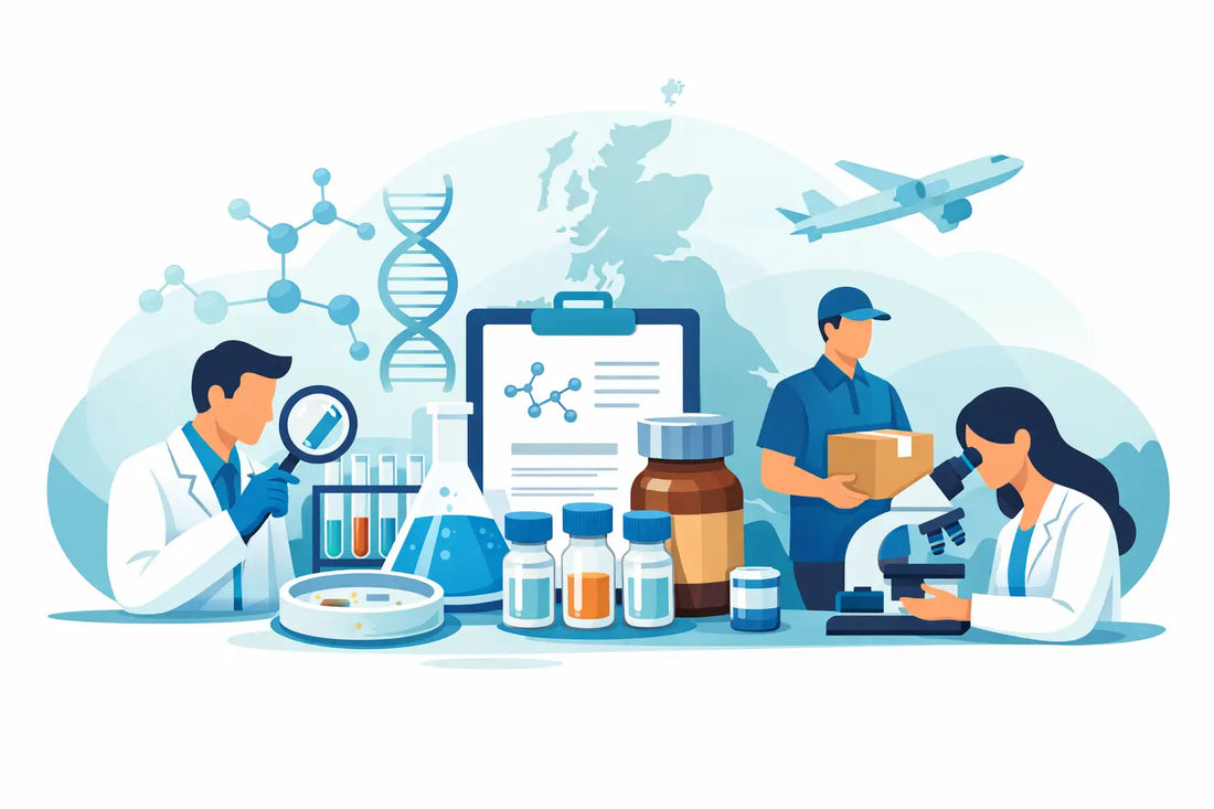 What a Research Peptide Supplier in the UK Provides