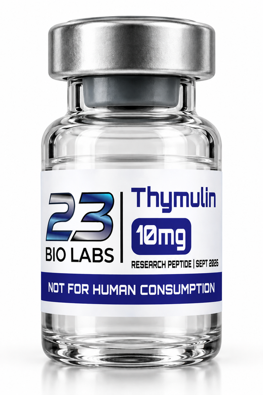 Thymulin 10 mg research peptide vial – 23 Bio Labs